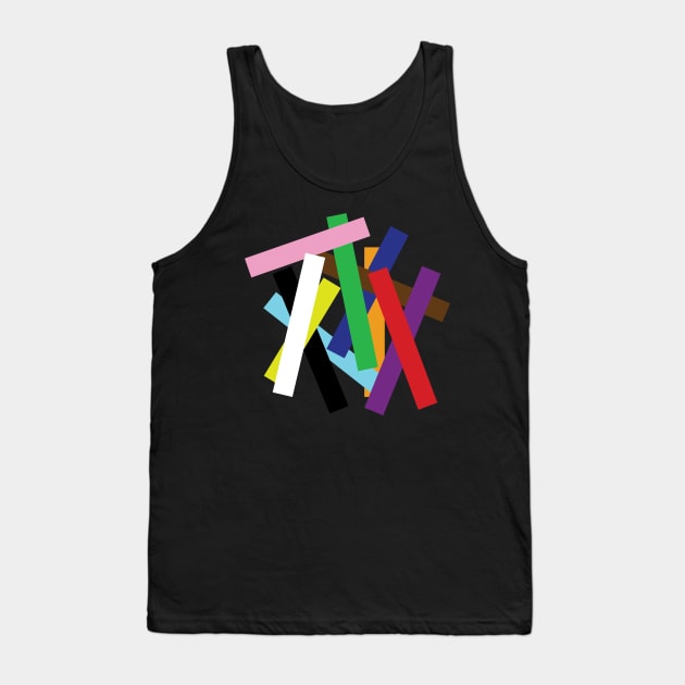 Rainbow Mix Tank Top by AliciaZwart